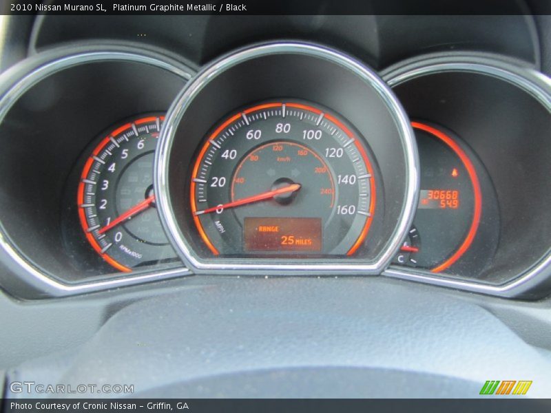 Platinum Graphite Metallic / Black 2010 Nissan Murano SL