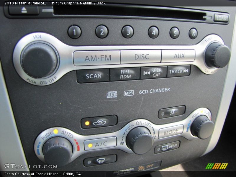 Platinum Graphite Metallic / Black 2010 Nissan Murano SL