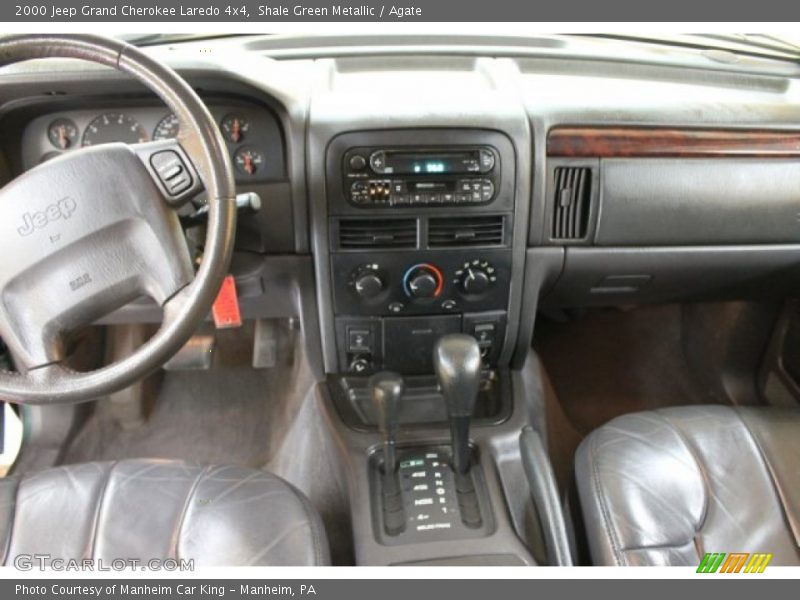 Shale Green Metallic / Agate 2000 Jeep Grand Cherokee Laredo 4x4