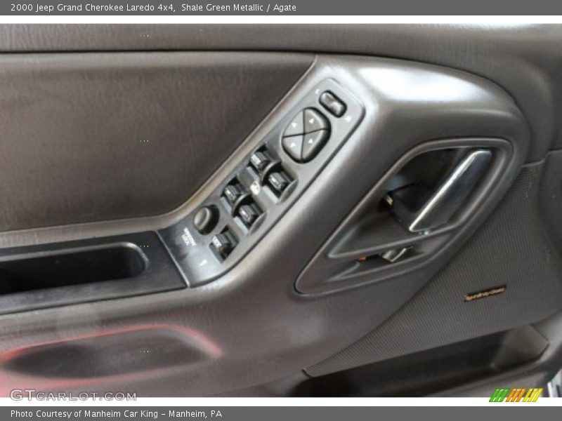 Shale Green Metallic / Agate 2000 Jeep Grand Cherokee Laredo 4x4
