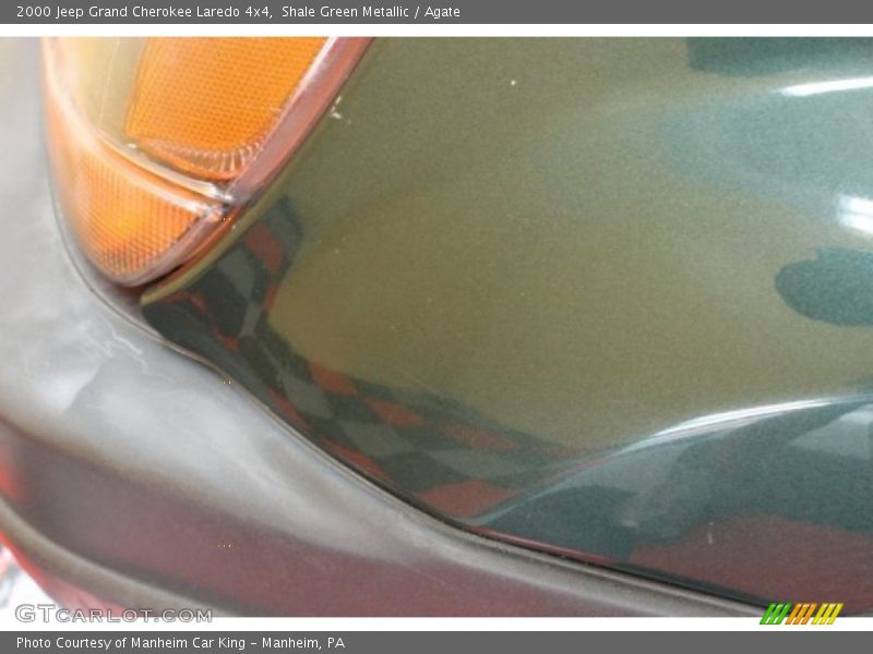 Shale Green Metallic / Agate 2000 Jeep Grand Cherokee Laredo 4x4