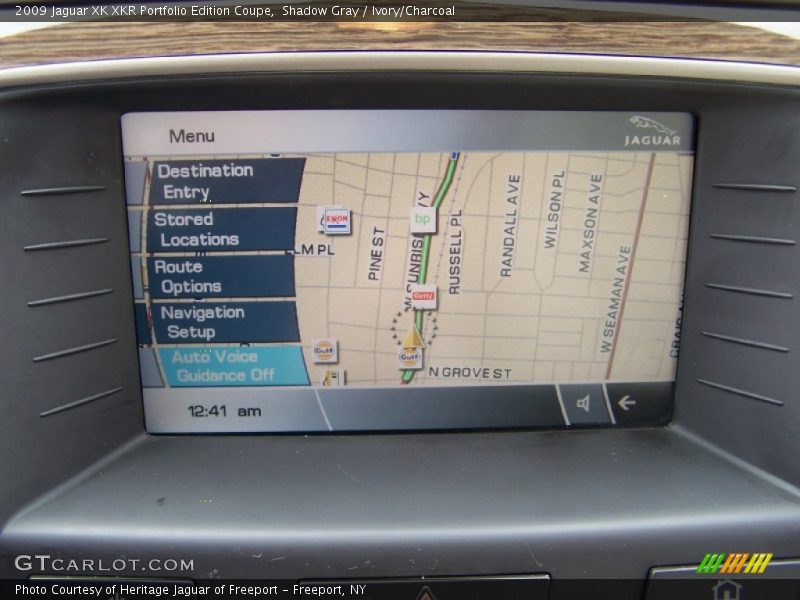 Navigation of 2009 XK XKR Portfolio Edition Coupe