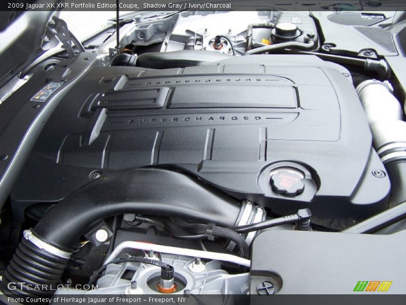  2009 XK XKR Portfolio Edition Coupe Engine - 4.2 Liter Supercharged DOHC 32-Valve VVT V8