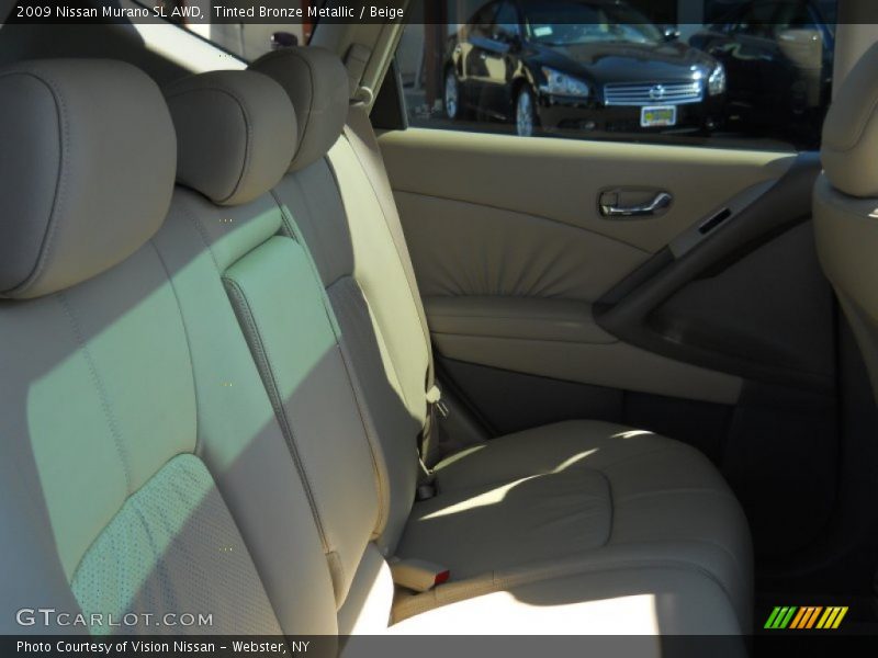 Tinted Bronze Metallic / Beige 2009 Nissan Murano SL AWD
