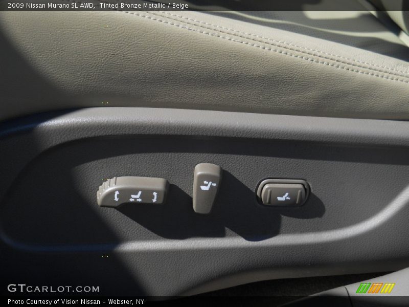 Tinted Bronze Metallic / Beige 2009 Nissan Murano SL AWD