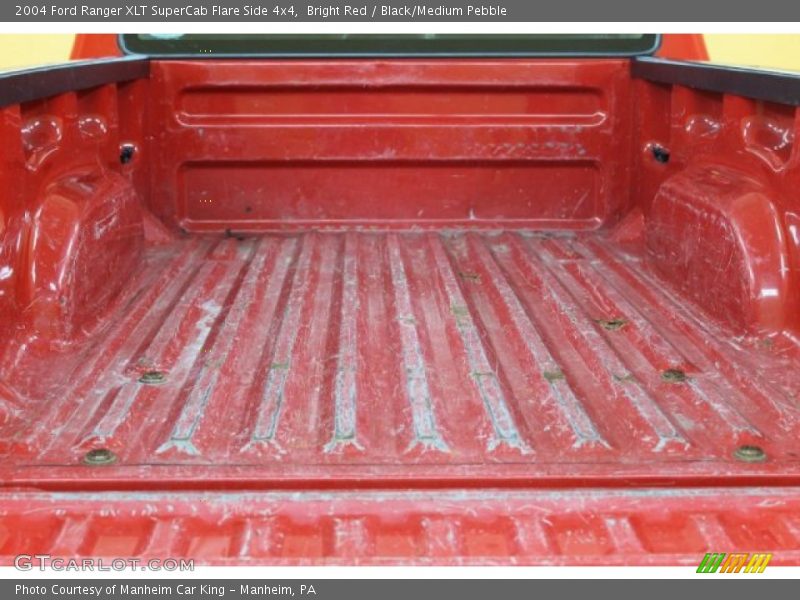 Bright Red / Black/Medium Pebble 2004 Ford Ranger XLT SuperCab Flare Side 4x4