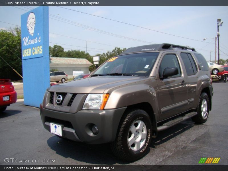 Granite Metallic / Desert/Graphite 2005 Nissan Xterra S