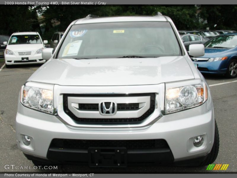 Billet Silver Metallic / Gray 2009 Honda Pilot Touring 4WD