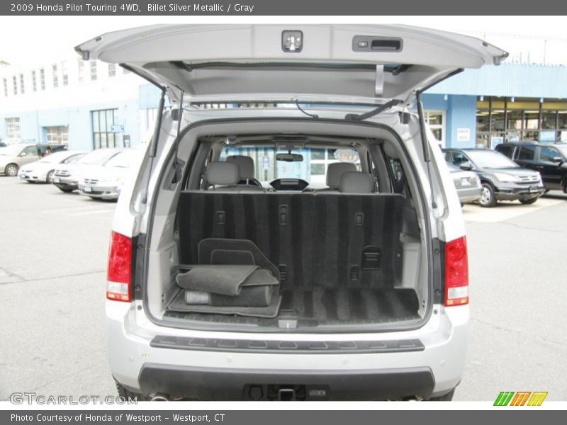 Billet Silver Metallic / Gray 2009 Honda Pilot Touring 4WD
