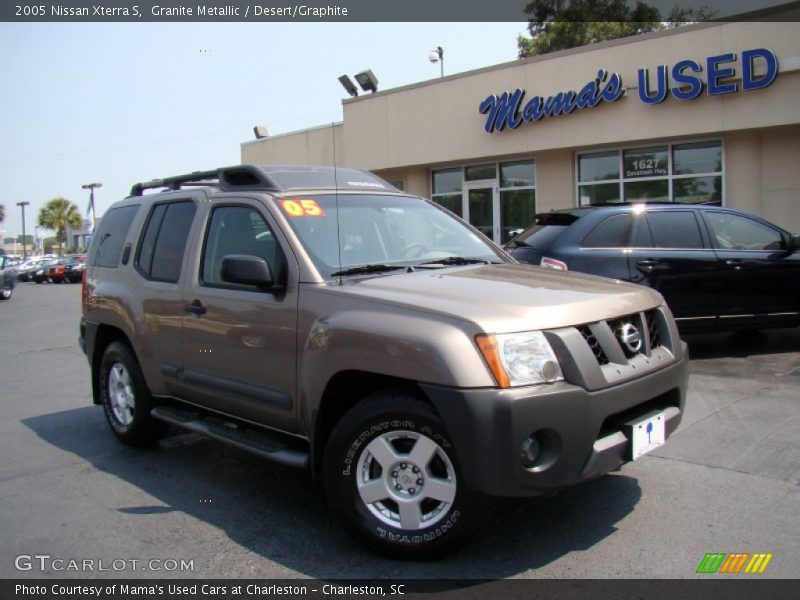 Granite Metallic / Desert/Graphite 2005 Nissan Xterra S
