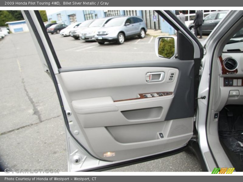 Billet Silver Metallic / Gray 2009 Honda Pilot Touring 4WD