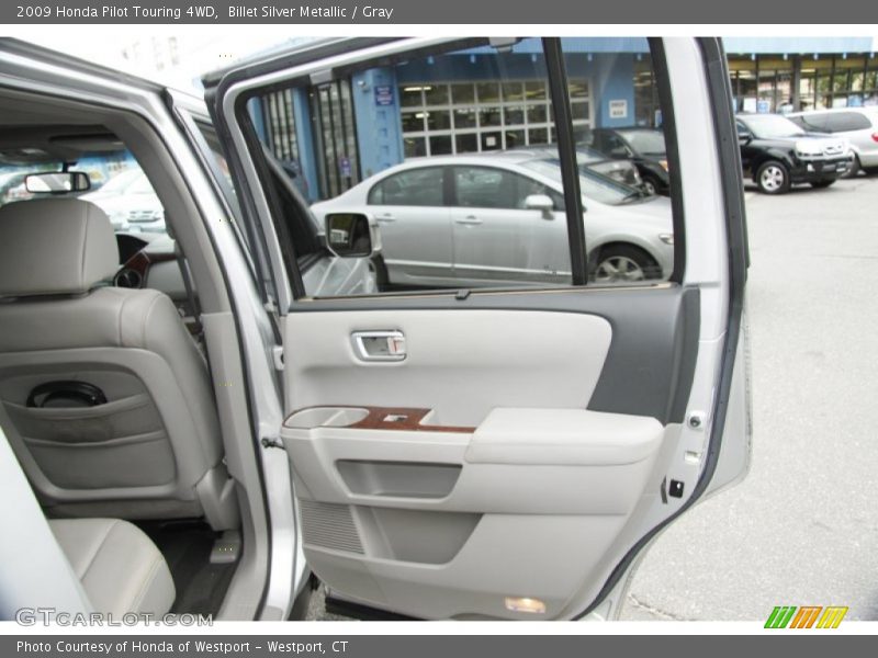 Billet Silver Metallic / Gray 2009 Honda Pilot Touring 4WD