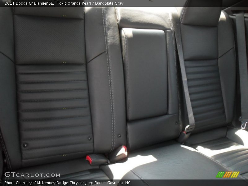 Toxic Orange Pearl / Dark Slate Gray 2011 Dodge Challenger SE