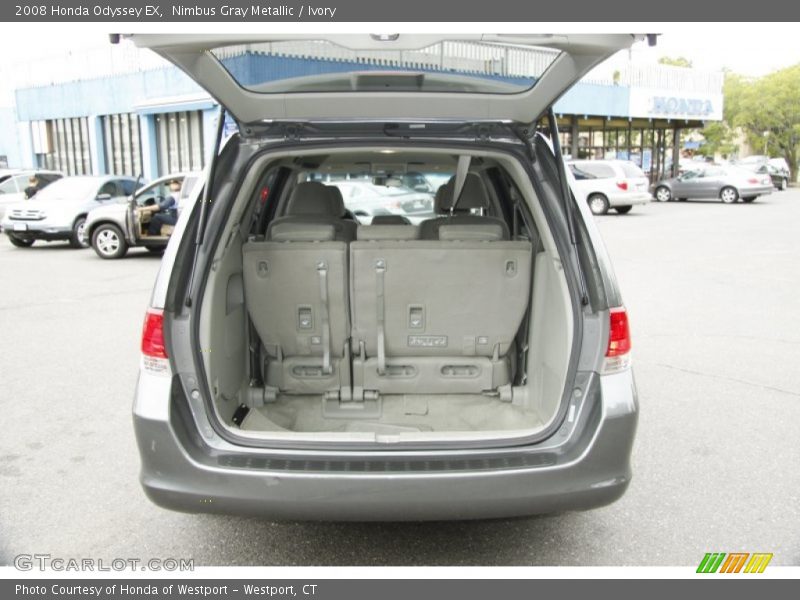 Nimbus Gray Metallic / Ivory 2008 Honda Odyssey EX