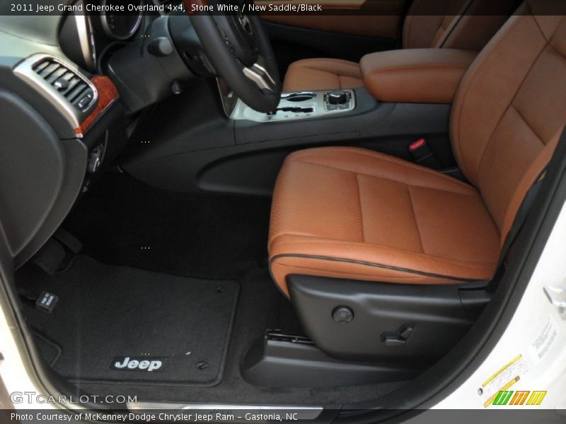  2011 Grand Cherokee Overland 4x4 New Saddle/Black Interior