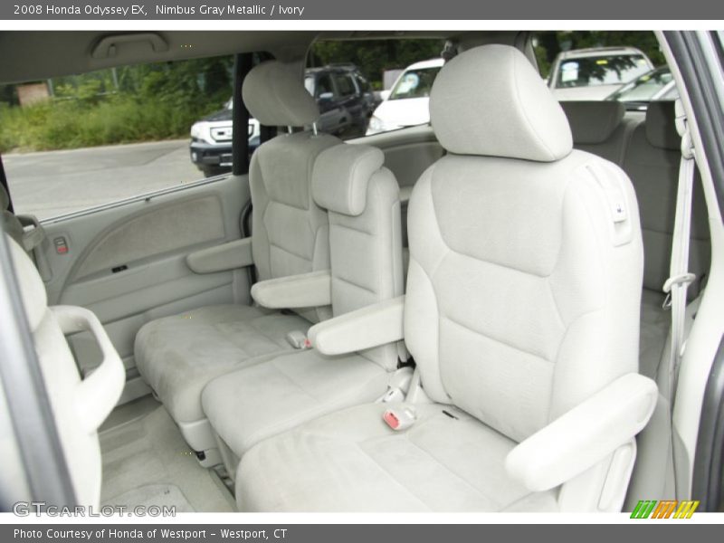 Nimbus Gray Metallic / Ivory 2008 Honda Odyssey EX