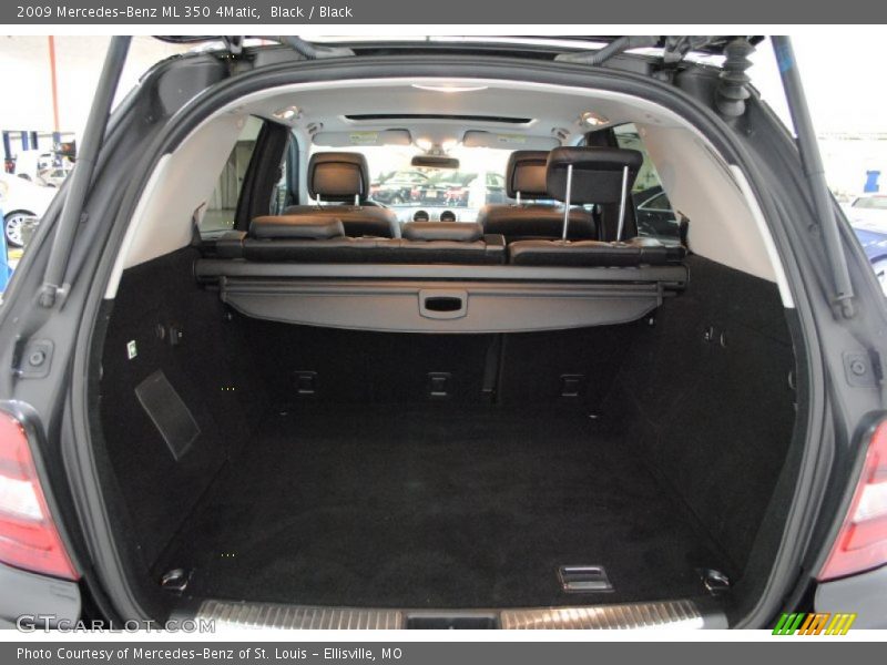 Black / Black 2009 Mercedes-Benz ML 350 4Matic