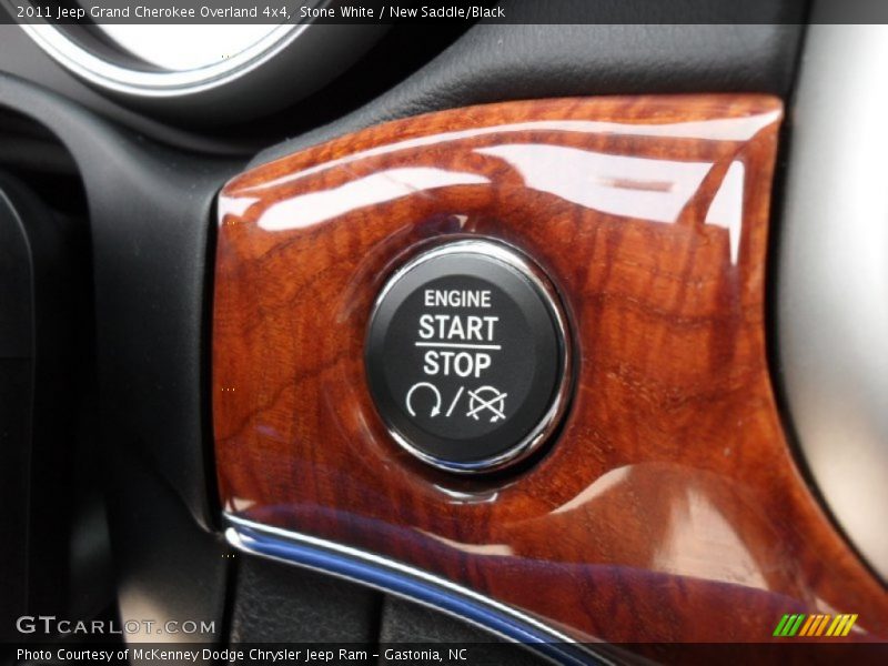 Controls of 2011 Grand Cherokee Overland 4x4