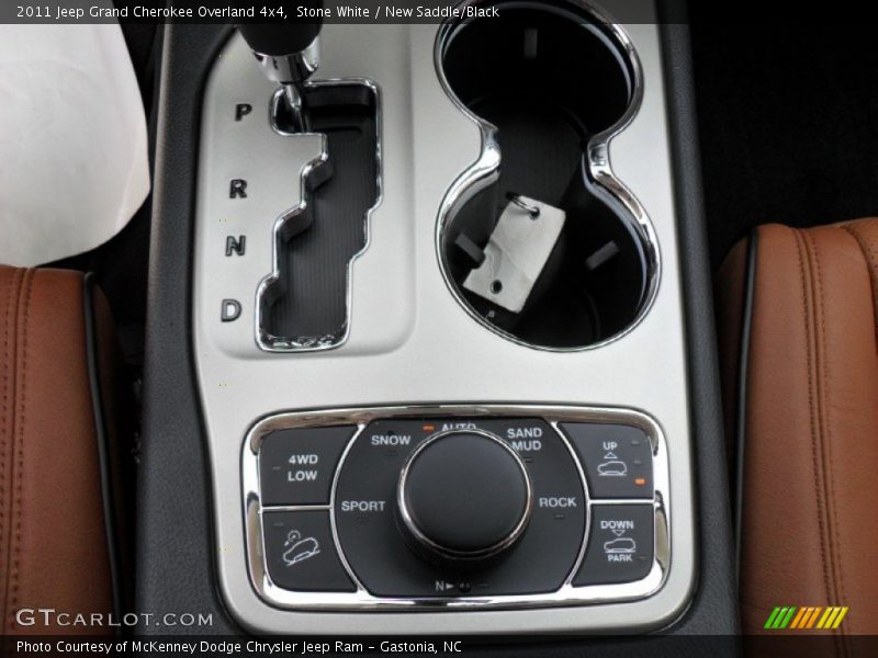  2011 Grand Cherokee Overland 4x4 5 Speed Automatic Shifter