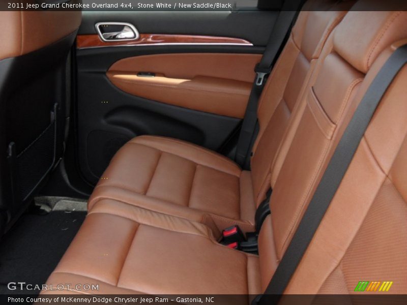  2011 Grand Cherokee Overland 4x4 New Saddle/Black Interior