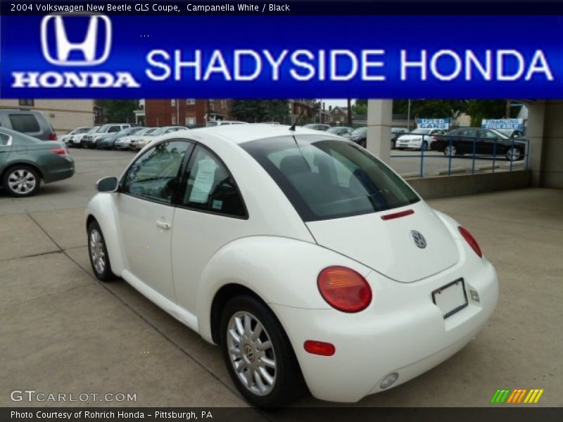 Campanella White / Black 2004 Volkswagen New Beetle GLS Coupe