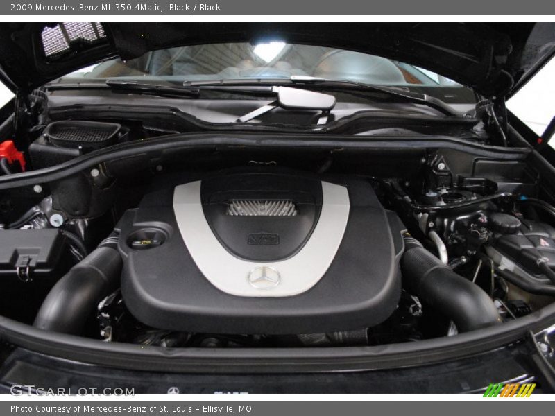 Black / Black 2009 Mercedes-Benz ML 350 4Matic