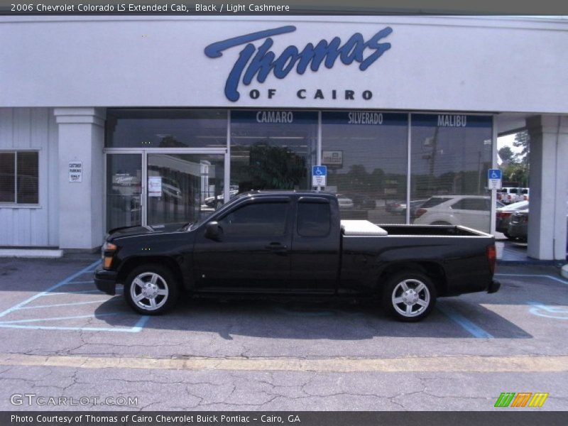 Black / Light Cashmere 2006 Chevrolet Colorado LS Extended Cab