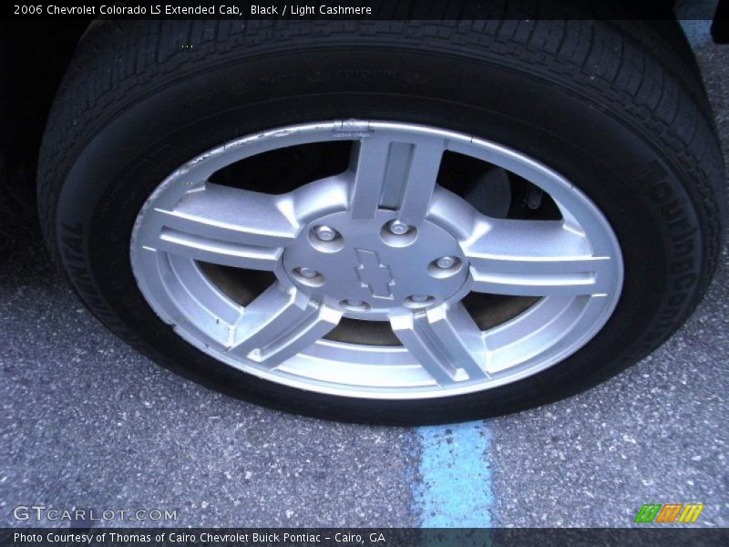 Black / Light Cashmere 2006 Chevrolet Colorado LS Extended Cab