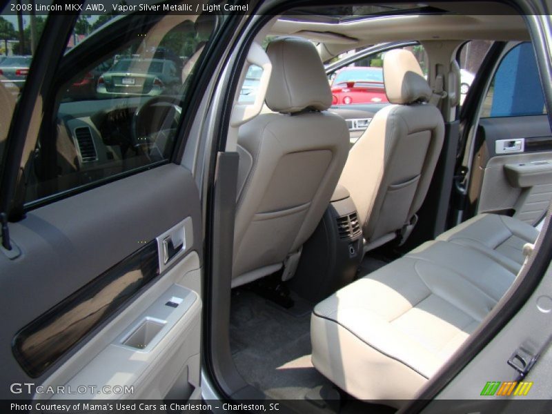 Vapor Silver Metallic / Light Camel 2008 Lincoln MKX AWD