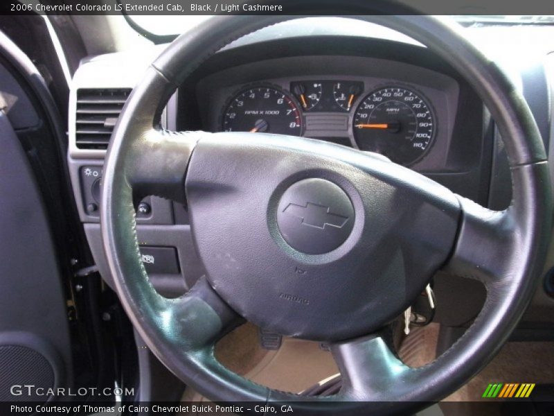 Black / Light Cashmere 2006 Chevrolet Colorado LS Extended Cab