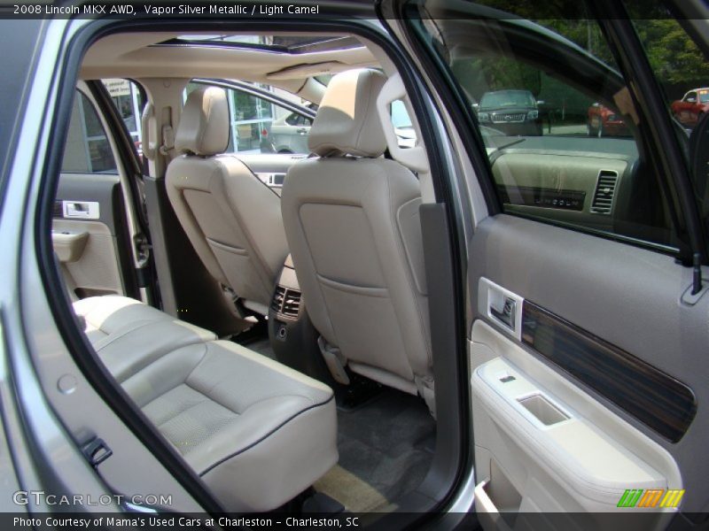 Vapor Silver Metallic / Light Camel 2008 Lincoln MKX AWD