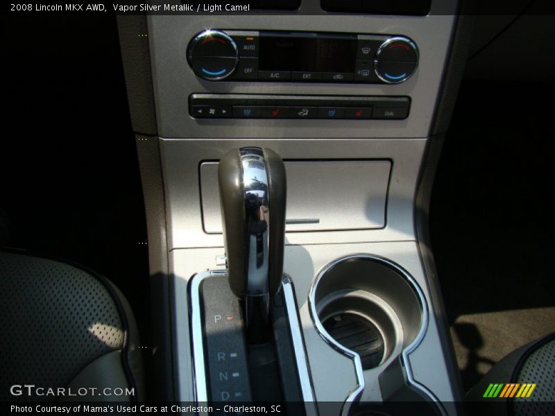 Vapor Silver Metallic / Light Camel 2008 Lincoln MKX AWD