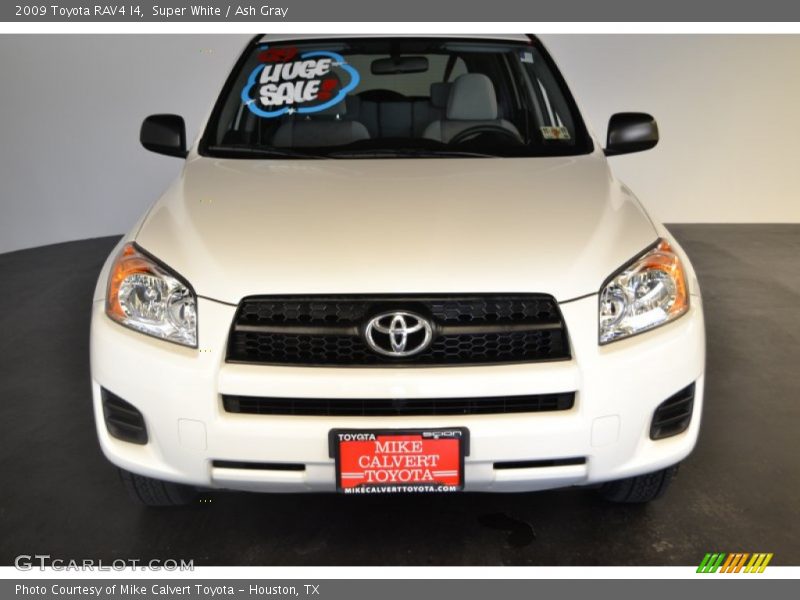Super White / Ash Gray 2009 Toyota RAV4 I4