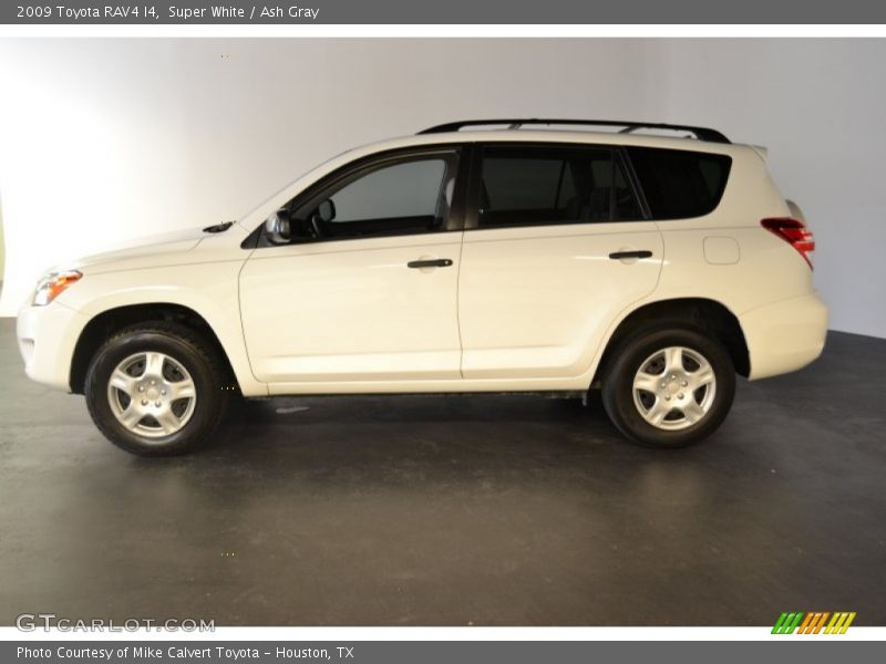 Super White / Ash Gray 2009 Toyota RAV4 I4