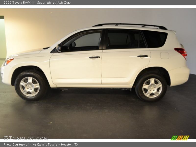 Super White / Ash Gray 2009 Toyota RAV4 I4