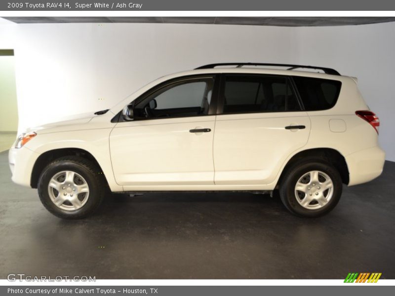 Super White / Ash Gray 2009 Toyota RAV4 I4