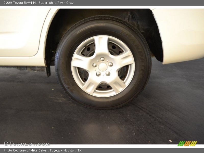 Super White / Ash Gray 2009 Toyota RAV4 I4