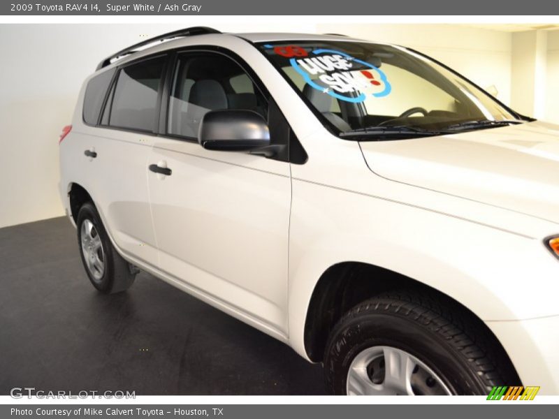 Super White / Ash Gray 2009 Toyota RAV4 I4