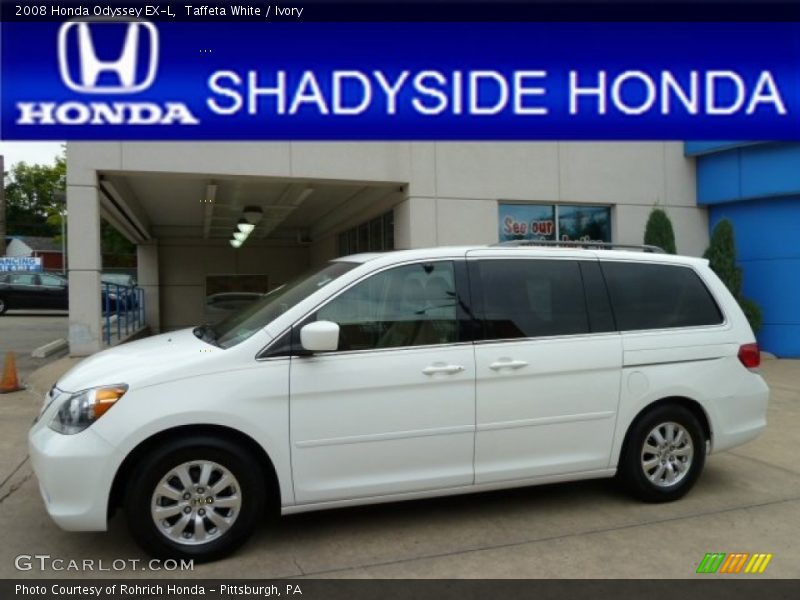 Taffeta White / Ivory 2008 Honda Odyssey EX-L