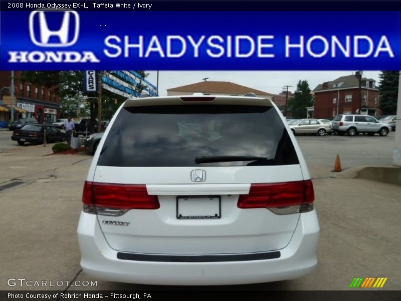Taffeta White / Ivory 2008 Honda Odyssey EX-L