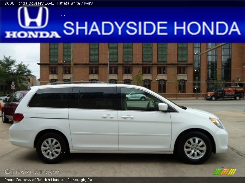 Taffeta White / Ivory 2008 Honda Odyssey EX-L
