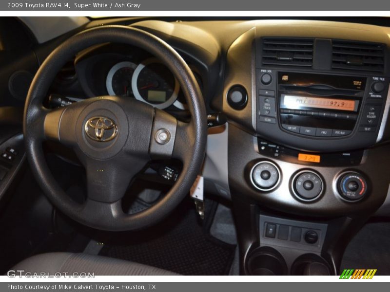 Super White / Ash Gray 2009 Toyota RAV4 I4
