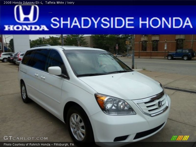 Taffeta White / Ivory 2008 Honda Odyssey EX-L