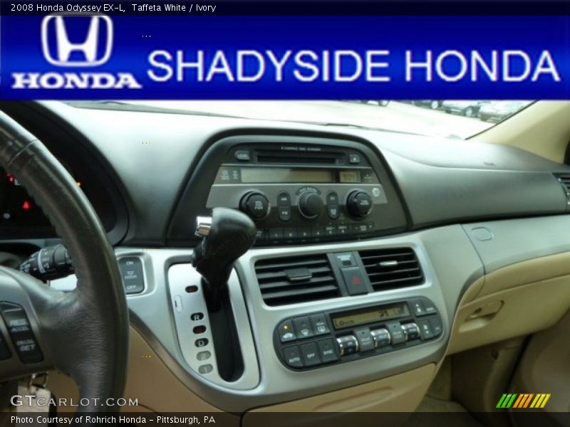 Taffeta White / Ivory 2008 Honda Odyssey EX-L