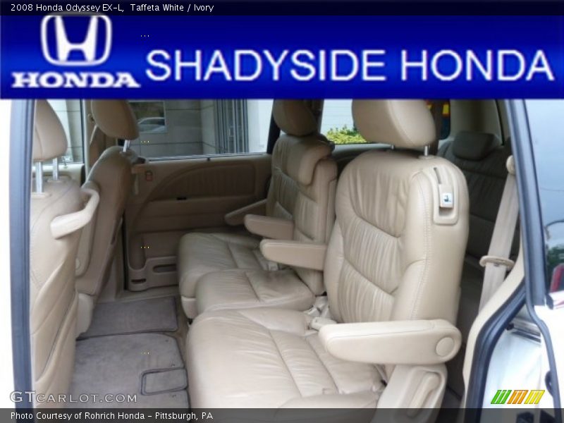 Taffeta White / Ivory 2008 Honda Odyssey EX-L