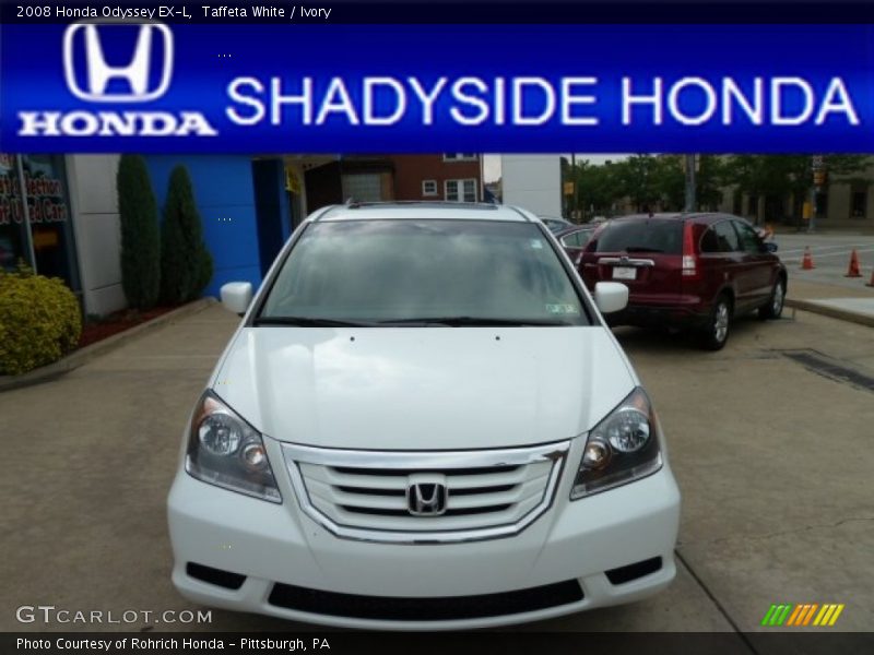 Taffeta White / Ivory 2008 Honda Odyssey EX-L
