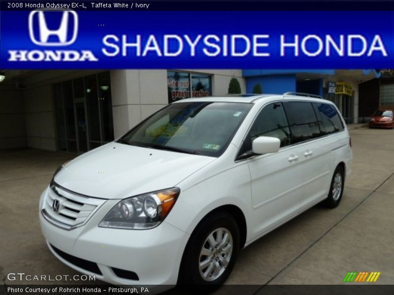 Taffeta White / Ivory 2008 Honda Odyssey EX-L