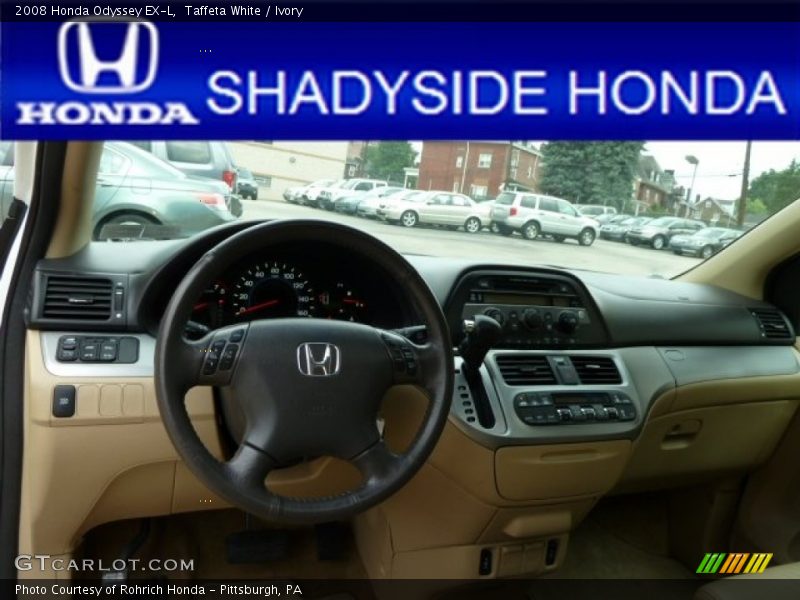 Taffeta White / Ivory 2008 Honda Odyssey EX-L