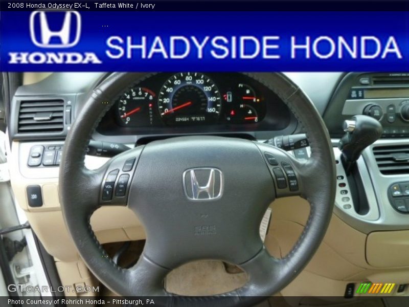 Taffeta White / Ivory 2008 Honda Odyssey EX-L