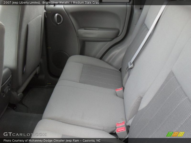 Bright Silver Metallic / Medium Slate Gray 2007 Jeep Liberty Limited